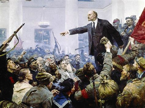  Die Oktoberrevolution: Eine Wendung der Geschichte durch den charismatischen Lenin